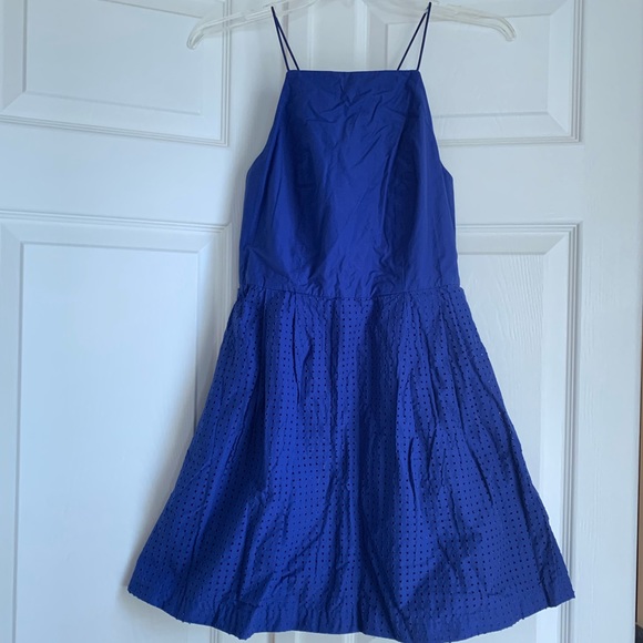 kate spade Dresses & Skirts - Kate Spade Saturday blue perforated dress